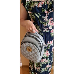 Plecak damski - kolor szary