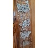 Girlanda motyl drewniany na baterie