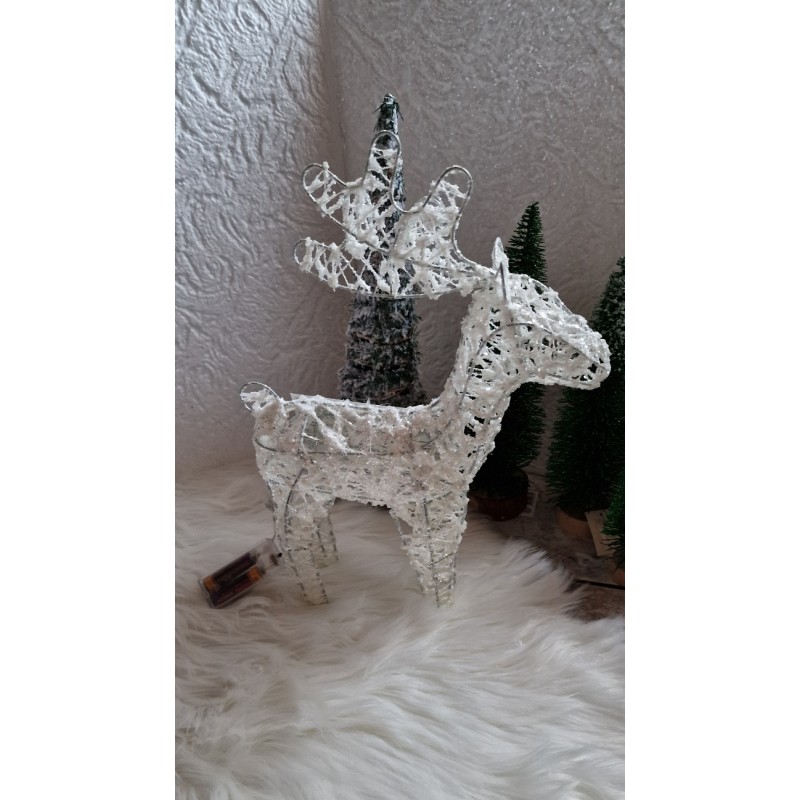 Figurka renifera LED