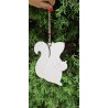 Drewniana jesienna zawieszka - duża wiewiórka 15,5 cm