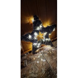 Świecąca dekoracja świąteczna - gwiazda