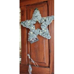 Świecąca dekoracja świąteczna - gwiazda