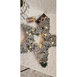 Świecąca dekoracja świąteczna - gwiazda