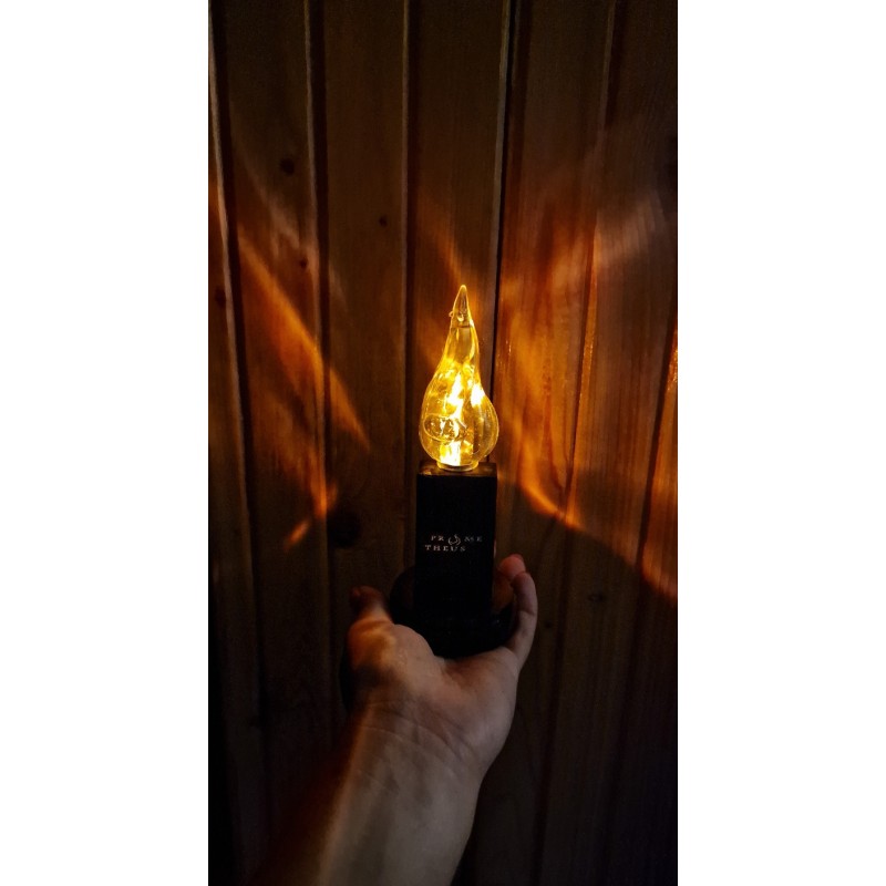 Wkład elektryczny LED płomień