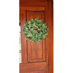 Sztuczny Wianek bukszpan - 30 cm