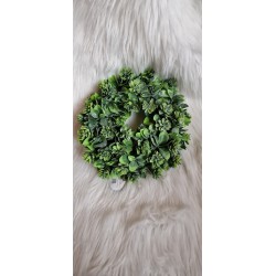 Sztuczny Wianek bukszpan - 30 cm