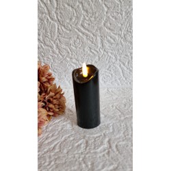 Świeca wkład wosk czarna 12,5 cm