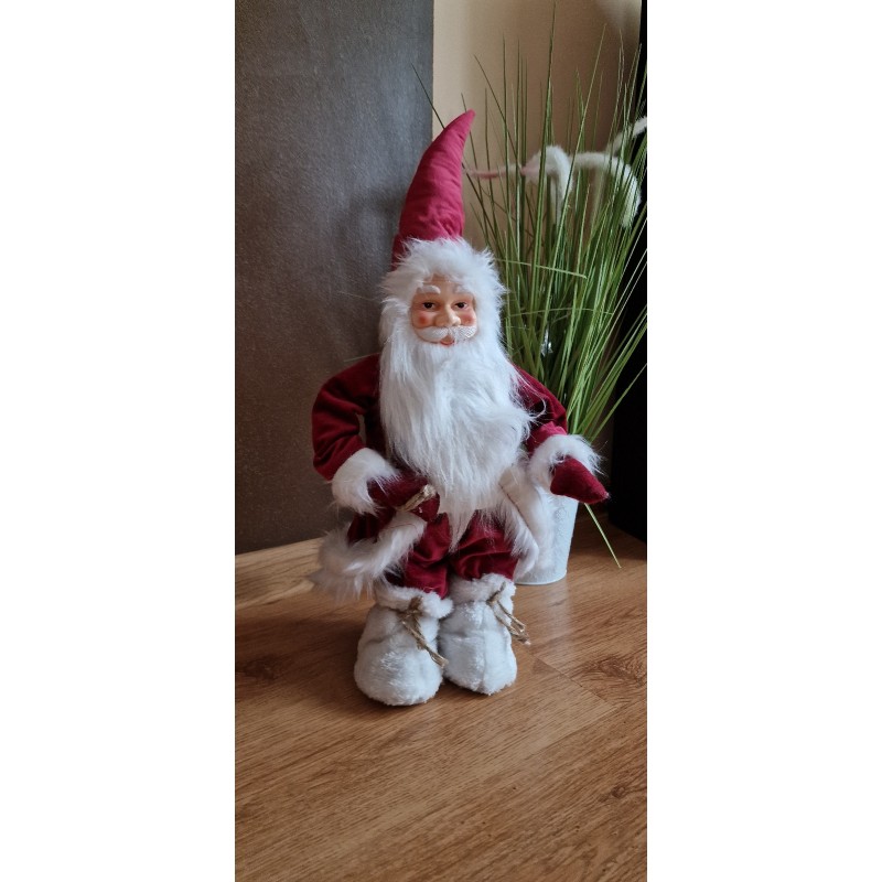 Figurka Mikołaj czerwony 52 cm