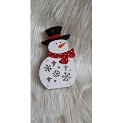 Dekoracja LED bałwan ze światełkiem LED 20 cm