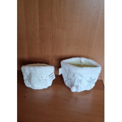 Futerkowa osłonka z cekinami mała 11 cm