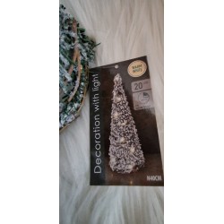 Choinka stożek LED wysokość 40 cm