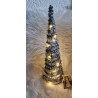 Choinka stożek LED wysokość 40 cm