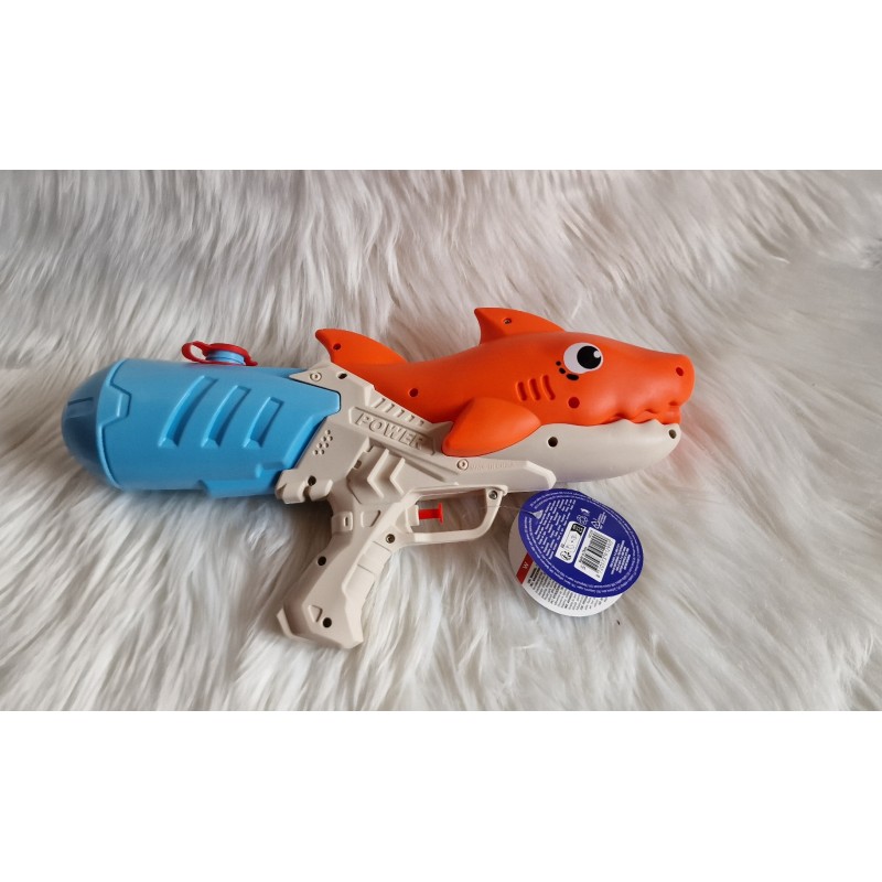 Pistolet na wodę pomarańczowy rekin