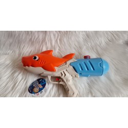 Pistolet na wodę pomarańczowy rekin