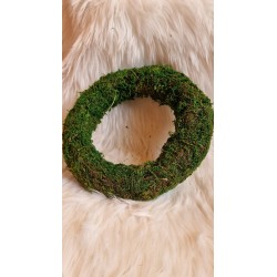 Wianek ze sztucznego mchu średnica 30 cm