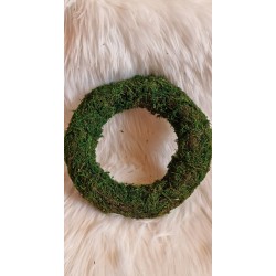 Wianek ze sztucznego mchu średnica 30 cm