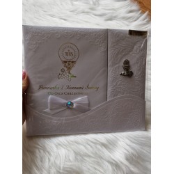 Pamiątka pierwszej komunii Świętej od Ojca Chrzestnego