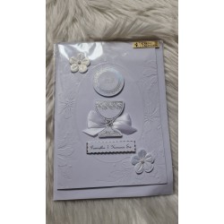 Karnet, pamiątka Pierwszej Komunii Świętej