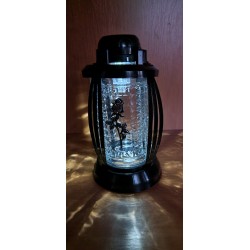 Znicz solarny kapliczka srebrna róża