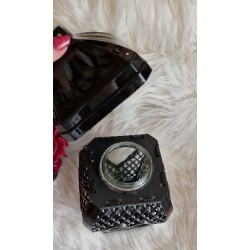 Znicz Glamour małe serce ratan 29 cm