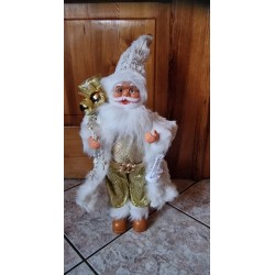 Mikołaj złote spodnie 50 cm