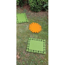 Podkładka filcowa pomarańczowe liście