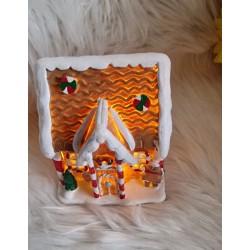 Domek piernikowy z oświetleniem LED