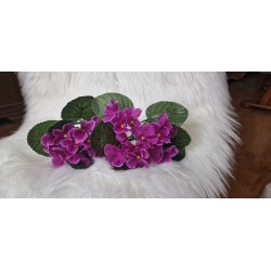 Sztuczny mały bukiet fiołek pik