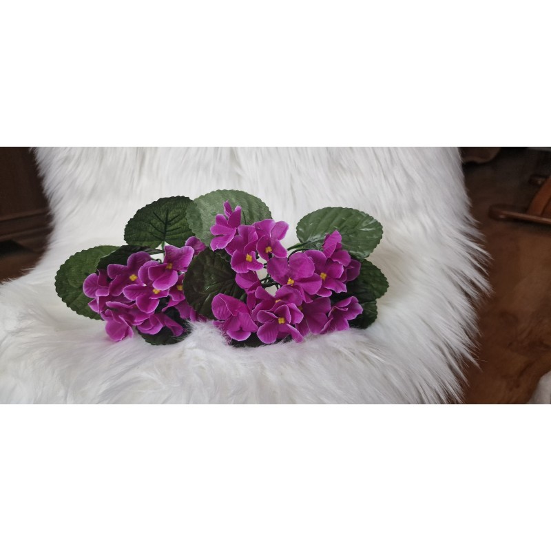 Sztuczny mały bukiet fiołek pik