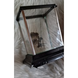 znicz kapliczka Modena róże delikatnie uszkodzony