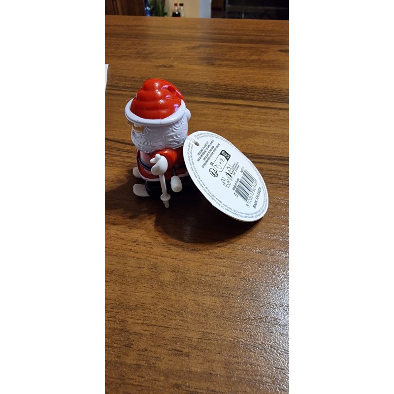 Nakręcany jeżdżący Mikołaj