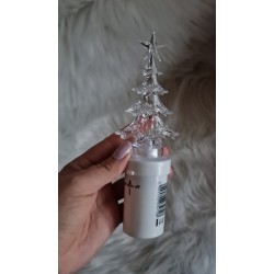 Wkład elektryczny choinka na baterie - choinka LED kolor diody zielony