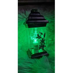 Wkład elektryczny choinka na baterie - choinka LED kolor diody zielony