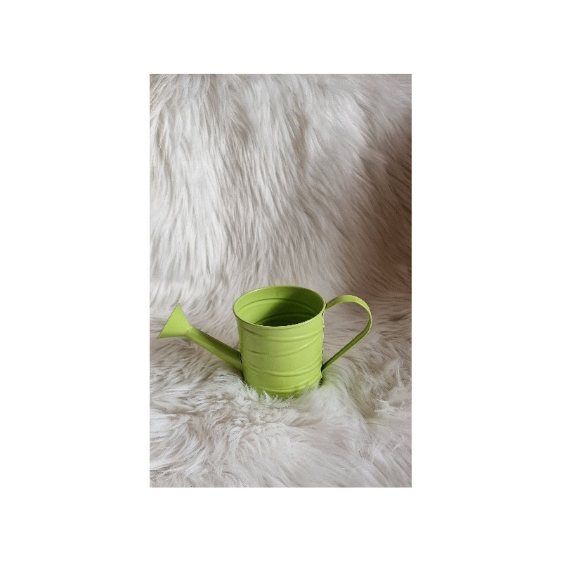 Osłonka metalowa konewka - kolor zielony