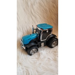 Głośnik Bluetooth,  Radio, w kształcie traktora - kolor turkusowy Emerald
