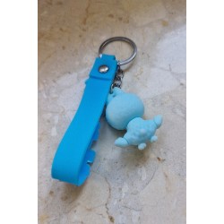 Brelok niebieski labubu