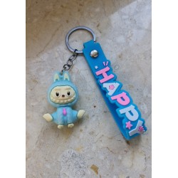 Brelok niebieski labubu