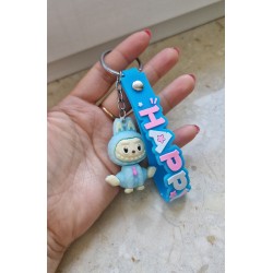 Brelok niebieski labubu