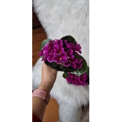 Sztuczny mały bukiet fiołek pik