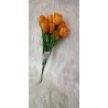 Sztuczny bukiet krokusy - kolor żółto - pomarańczowy