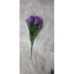 Sztuczny bukiet krokusy - kolor fioletowy