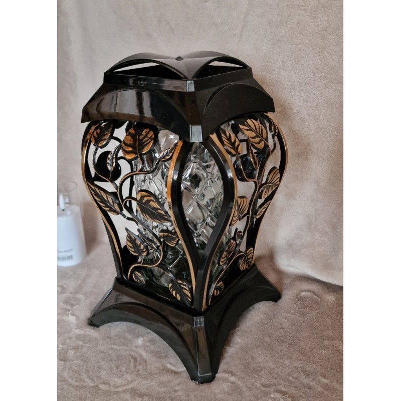 Znicz Z-5 złote liście, liście bluszczu, pnącze 33 cm