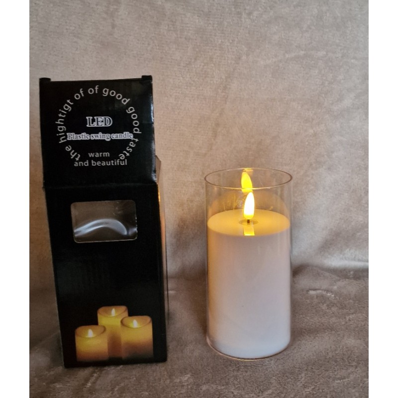 Świeca LED 7,4 cm wysokość 15