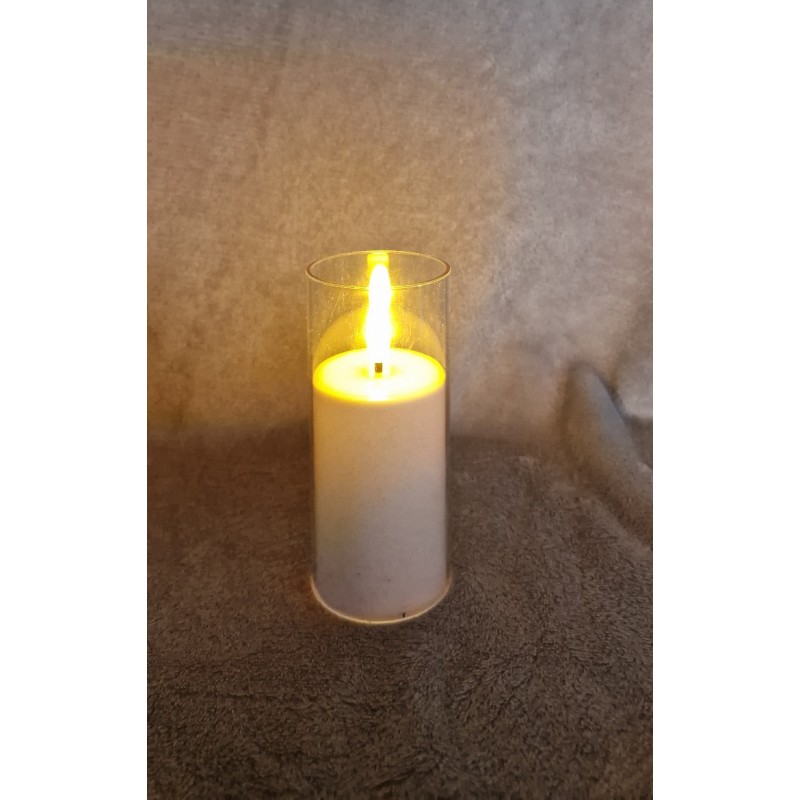 Świeca LED niższa 12,5 cm