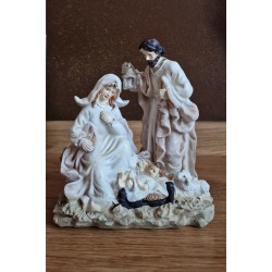 Bożonarodzeniowa Figurka Świętej Rodziny, szopka ok 18 cm