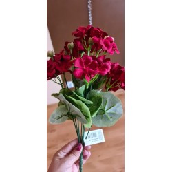 Sztuczny bukiet pelargoni