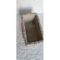 Doniczka prostokąt brzoza cementowa