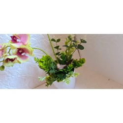 Storczyk gumowy, sztuczny storczyk gotowa kompozycja