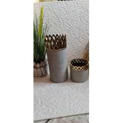 Wazon ceramiczny efekt betonu