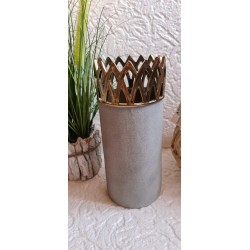 Wazon ceramiczny efekt betonu